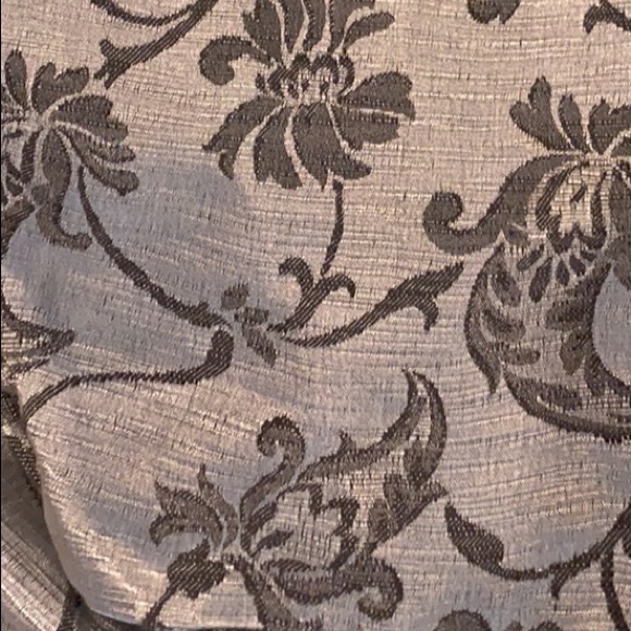 Soft silky (inside) and out. Grey and black bag - Picture 6 of 13